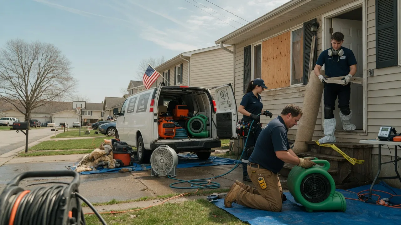 Water Damage Restoration in Toledo, IL near me
